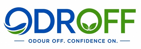 ODROFF ODOUR OFF. CONFIDENCE ON. logo