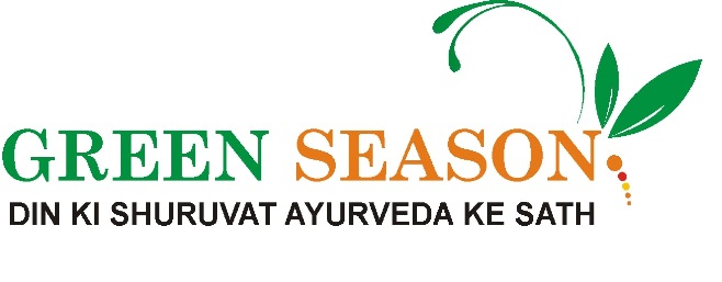 GREEN SEASON - din ki shuruvat ayurveda ke sath logo