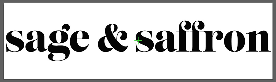 SAGE AND SAFFRON logo