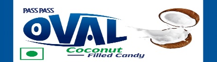 OVAL COCONUT FILLED CANDY logo