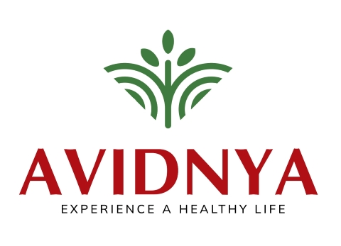AVIDNYA Experience A Healthy Life logo