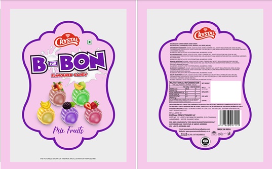 CRYSTAL B FOR BON logo