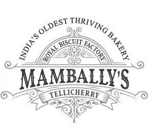 Mambally’s Royal Biscuit Factory Tellicherry India's Oldest Thriving Bakery (With Device) logo