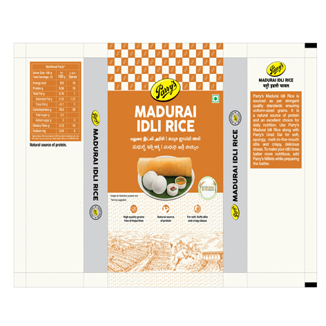 Parry's MADURAI IDLI RICE logo