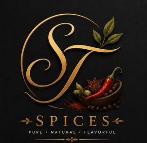 S T SPICES PURE . NATURAL . FLAVORFUL logo