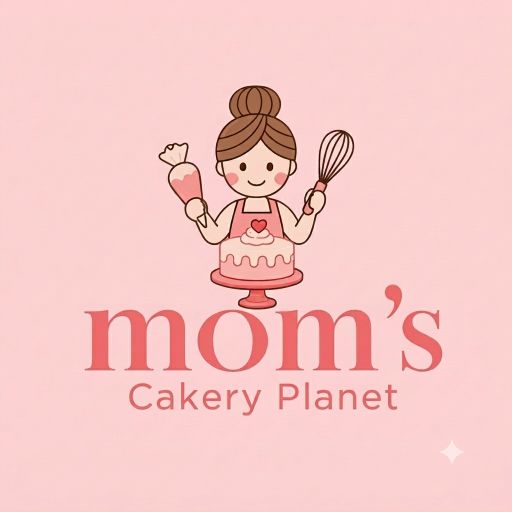 mom's cakery planet logo