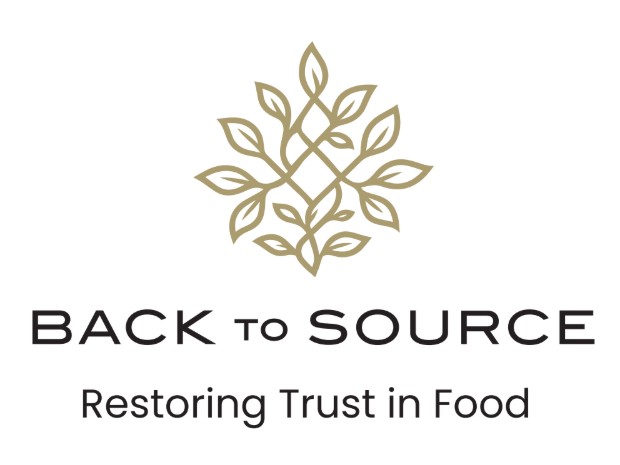 BACK TO SOURCE RESTORING TRUST IN FOOD logo