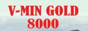 V-MIN GOLD 8000 logo