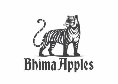 BHIMA APPLE (DEVICE OF TIGER) logo