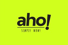 aho! SIMPLY WOW! logo