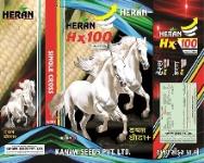 HERAN HX-100 WITH PICTURE OF TWO HORSES logo
