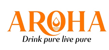 AROHA-Drink pure live pure logo