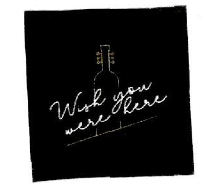WISH YOU WERE HERE logo