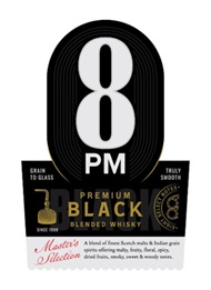 8 PM PREMIUM BLACK BLENDED WHISKY logo