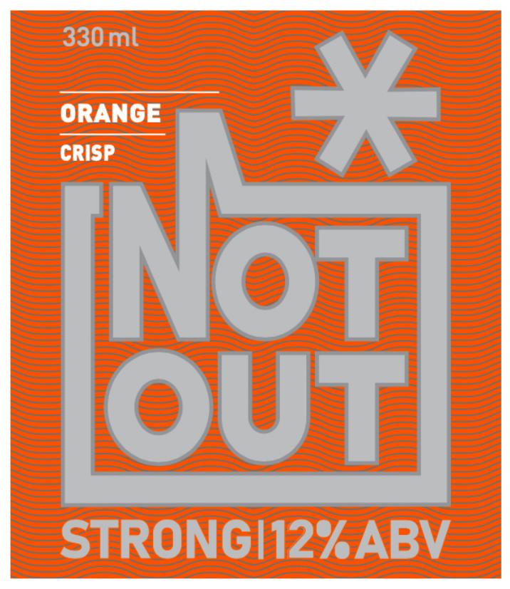 Crisp Not Out Orange logo
