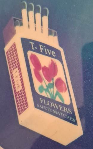 T-FIVE FLOWERS SAFETY MATCHES logo