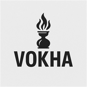 Vokha (With Device) logo