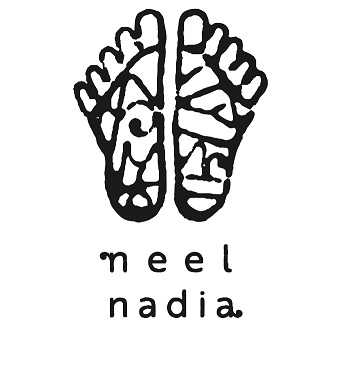 neel nadia and device (label) logo