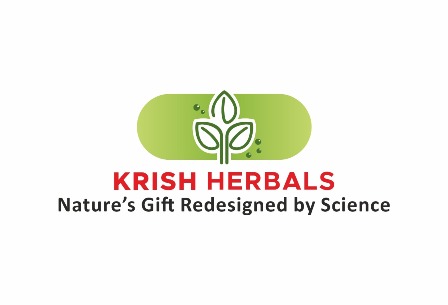 KRISH HERBALS – NATURE’S GIFT REDESIGNED BY SCIENCE logo