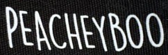 Peacheyboo logo