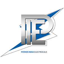 POWER INDIA ELECTRICALS with DEVICE of "PIE" logo