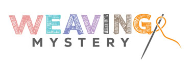WEAVING MYSTERY (WITH DEVICE) logo