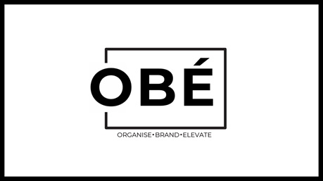 OBE ORGANISE BRAND ELEVATE logo