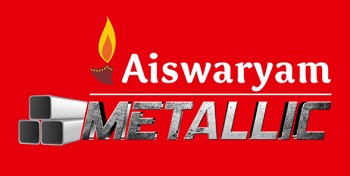 Aiswaryam METALLIC logo