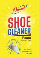 OSWAL SHOE CLEANER (LABEL) logo