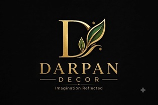 DARPAN DECOR WITH DEVICE OF D logo