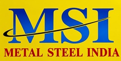METAL STEEL INDIA WITH MSI LOGO logo