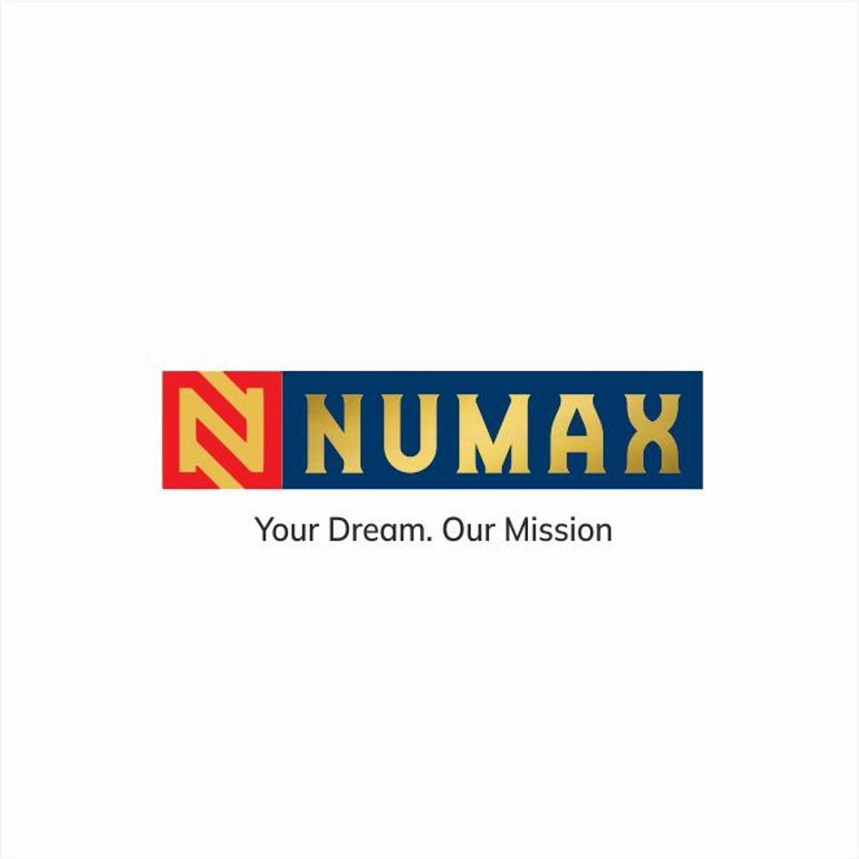 NUMAX with Tagline Your Dream. Our Mission logo