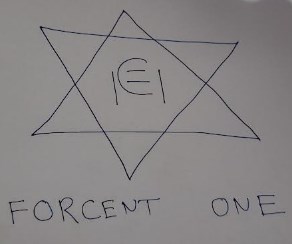 FORCENT ONE [with device] logo