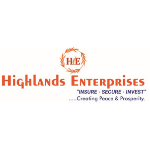 HIGHLANDS ENTERPRISES-"INSURE-SECURE-INVEST", .....Creating Peace & Prosperity. logo