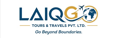 LAIQGO TOURS & TRAVELS PVT. LTD.-Go Beyond Boundaries. logo