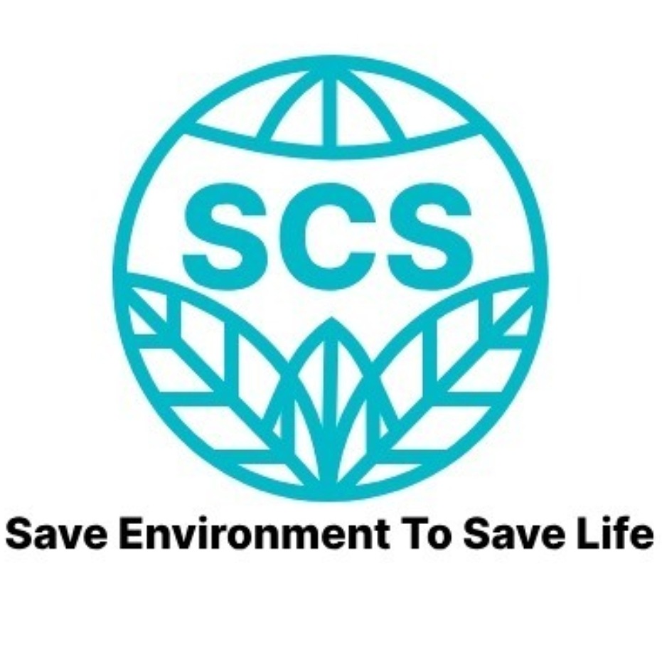 SCS-SAVE ENVIRONMENT TO SAVE LIFE logo