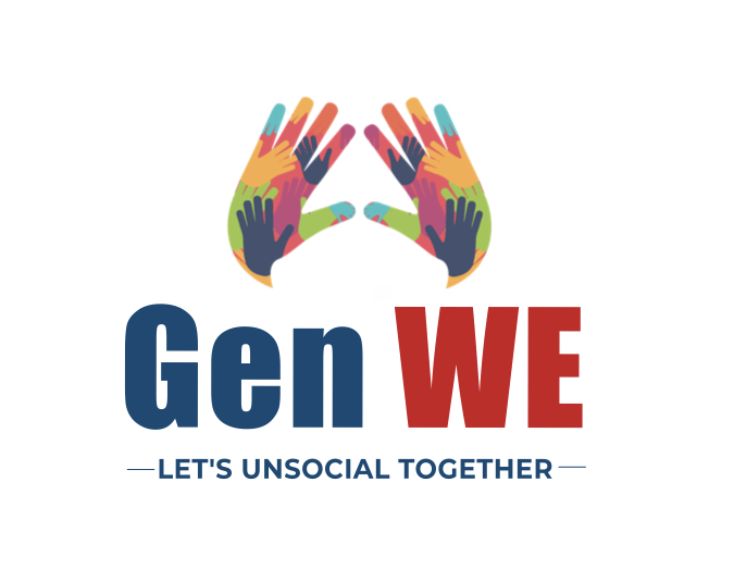 Gen WE, Lets Unsocial Together logo