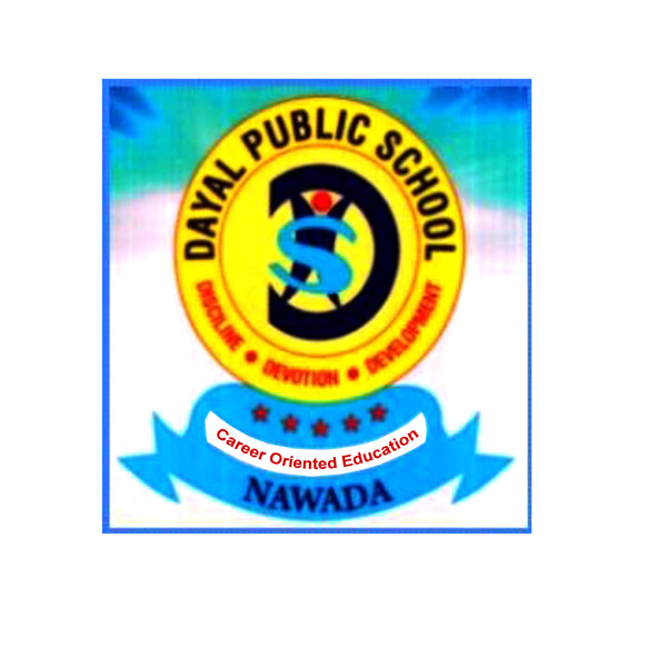DS DEVICE WITH DAYAL PUBLIC SCHOOL logo