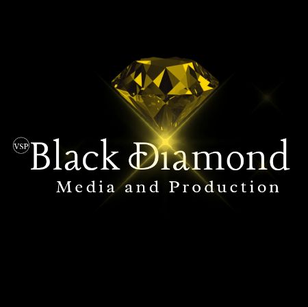 VSP BLACK DIAMOND MEDIA AND PRODUCTION logo