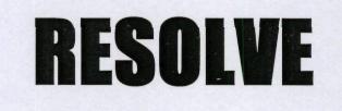 RESOLVE logo