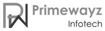 Primewayz Infotech (With Device of PW) logo