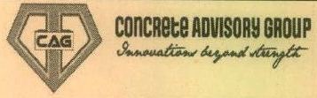 COnCRete ADVISORY GROUP Innovation beyond strength with the Device of CAG logo