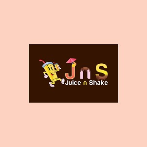 JNS WITH JUICE N SHAKE logo