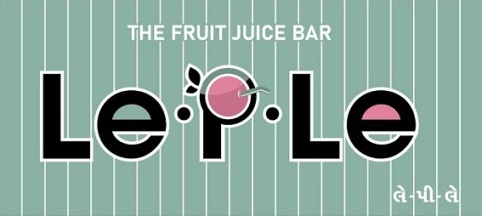LE-P-LE THE FRUIT JUICE BAR logo