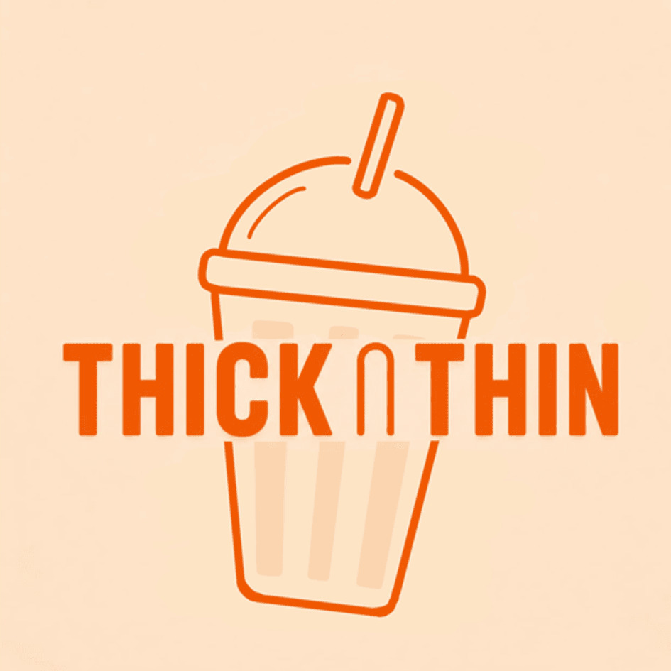 THICK N THIN logo