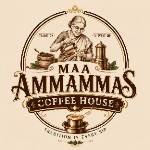 MAA AMMAMMAS COFFEE HOUSE logo