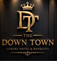 DT THE DOWN TOWN LUXURY HOTEL & BANQUETS trademark logo