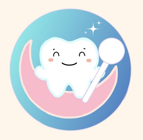LOGO (Device of teeth with half moon) logo