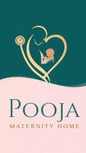 POOJA MATERNITY HOME logo