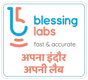 BLESSING LABS FAST & ACCURATE APNA INDORE APNI LAB logo